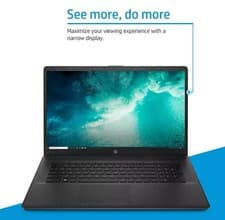 Image of HP Laptop 17.3" 17-cn0104na Intel Pentium 4GB RAM 128GB SSD Full HD Black