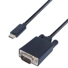 Image of Connekt Gear 2m USB 3.1 Connector Cable Type C male to VGA male USB Type C to VG