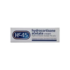 Image of HC45 Hydrocortisone Acetate 1% w/w 15g