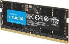 Image of Crucial DDR5 RAM 16GB 5600MHz CL46 SODIMM Laptop Memory *Tracked Delivery*