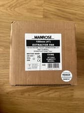 Image of Manrose XF100H 4"/100mm Extractor Fan with Integral Humidistat and Timer