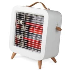 Image of Warmlite Infrared Desk Heater Tabletop Quiet Energy Efficient Overheat Safe 550W