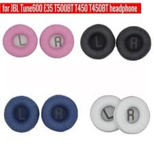 Image of Soft Ear Pads Cushion Cover For JBL Tune600 E35 T500BT T450 T450BT Headphone