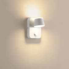 Image of 12W LED Dimmable Wall Light Adjustable Bedroom Reading Lamp Fixture Switch Aisle