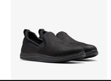 Image of Clarks Brinkley Dawn Ladies Black Textile Shoes Uk Size 8 D EU 42.
