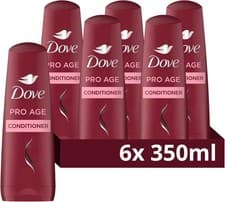 Image of 6 x Dove Pro-Age Conditioner Nourishing for Brittle & Damaged Hair 350ml