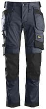 Image of SNICKERS WORK TROUSERS ALLROUNDWORK 6241 STRETCH HOLSTER POCKET