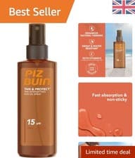 Image of Tan and Protect SPF 15 Oil Spray - Accelerate Your Natural Glow, 150 ml