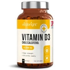 Image of Vitamin D3 4000IU - 425 High Strength Softgels Immune System Bone Muscle Support