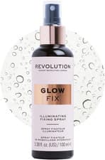 Image of Makeup Revolution Glow Fix, Illuminating Fixing Spray for Longer Lasting Makeup,