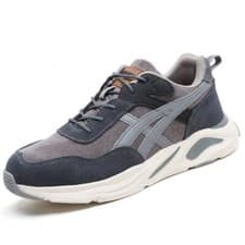 Image of Ladies Womens Lightweight Safety Shoes Steel Toe Cap Work Trainers Hiking Boot