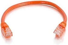 Image of C2G 0.5m Cat6 Booted Unshielded (UTP) Network Patch Cable - Orange