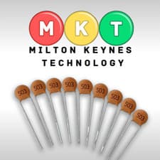 Image of Ceramic Disc Capacitors Capacitor 1pF - 100nF 50V Various Values & Packs