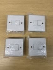Image of 13A Switched Fused Connection Unit - D-SQ0004/A ( Pack of 4 )