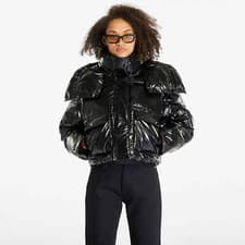 Image of CALVIN KLEIN JEANS HIGH SHINE PUFFER JACKET M SOLD OUT RRP £248