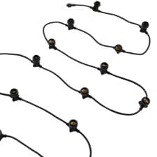 Image of FestoonPro 5m-100m Connectable E27 Festoon Lights Outdoor Belt Replaceable Bulbs