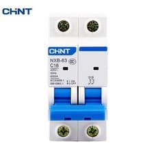 Image of CHINT NXB-63 2P AC 230/400V Miniature Circuit Breaker Overload Protector