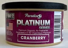 Image of Paradise Platinum Air Freshener- CRANBERRY