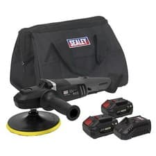 Image of Sealey Brushless Rotary Polisher Kit Ø180mm 20V SV20 Series - CP20VRPXKIT