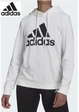 Image of Adidas Womens' ESSENTIALS RELAXED LOGO HOODIE (HD1800)