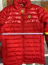 Image of Ferrari Scuderia F1 Jacket Red M Size New Racing Motorsport Coat