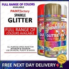 Image of Glitter Effect Spray Paint Art Craft Picture Frames Decorative Creative 200ml-G1
