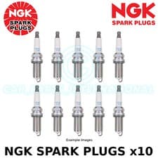 Image of NGK Laser Iridium Spark Plug - Stk No: 4912 - Part No: ILKAR7B11 - x10