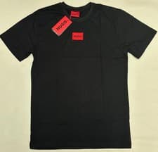 Image of Men's Hugo Boss Red Box Logo Short Sleeve Crew Neck T Shirt