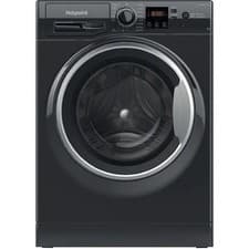 Image of Hotpoint NSWM864CBSUKN 8kg Freestanding Washing Machine - Black