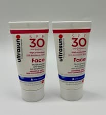 Image of UltraSun Face Anti-Ageing SPF 30 Moisturising & Sun Protection 2 x 15 (30ml)