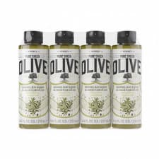 Image of 4x Korres Natural Pure Greek Olive & Olive Blossom Shower Gel 250 ml (Pack 4)