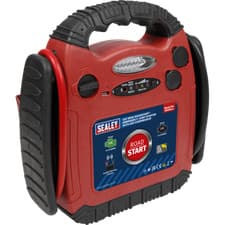 Image of Sealey RS132 RoadStart Emergency Jump Starter, Power Pack and Compressor Pump 12
