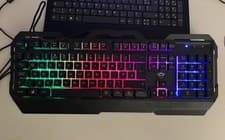 Image of Trust GXT 856 Torac Gaming Keyboard – Metal Backlit USB Wired – Brand New