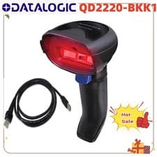 Image of Datalogic QuickScan QD2220-BKK1 Handheld 1D Barcode Scanner Imager & USB Cable