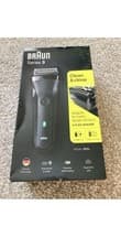 Image of Braun Series 3 Clean And Close 3-flex Shaver Waterproof 2 Way Use Model 300s