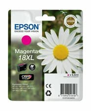 Image of Genuine Epson 18XL Magenta Ink Cartridge Daisy Ink C13T18134012 New Unboxed