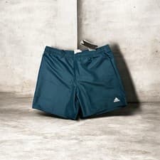 Image of Adidas Teal Shorts - 15-16yrs/Small