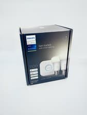 Image of Philips Hue E27 1100lumens White Smart Starter Kit: 2 Bulbs + Bridge