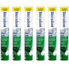 Image of Steradent Tablets Active Fresh 30 x 6