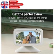 Image of Echo Show 5 3rd Gen Adjustable Stand with USB-C | Charcoal