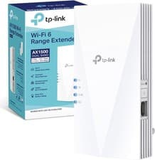 Image of TP-Link AX1500 Dual Band Wi-Fi 6 Range Extender Booster Hotspot UK Plug (RE500X)