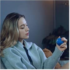 Image of Stress Balls for Anxiety Relief - Set of 2, Crystal Blue
