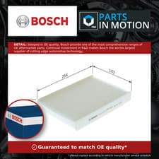 Image of Pollen / Cabin Filter 1987432272 Bosch 1S0820367 M2272 Top Quality Guaranteed