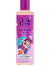 Image of Childs Farm Kids Hair Body Wash, Blackberry Apple | Tear-free, Gently Clean...