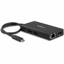 Image of Startech Usb-C Multiport Adapter Usb-C Travel Dock W/ 4K Hdmi 60W Pd Pass-Throug