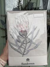 Image of SANDERSON double Duvet cover Protea flower