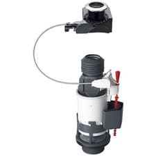 Image of Wirquin Jollyflush Touchless Dual Flush Cistern Valve & Button 10950189