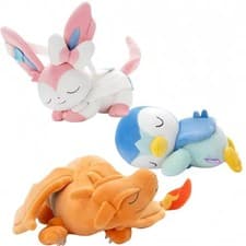 Image of Pokemon Plush Toy Pikachu Sleeping Series Stuffed Doll Gift