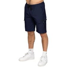 Image of Kruze Mens Cargo Shorts Utility Casual Regular Fit Elasticated Half Pants