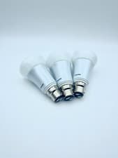 Image of Philips Hue B22 White & Colour Ambiance Smart LED Light Bulbs 3x Pack